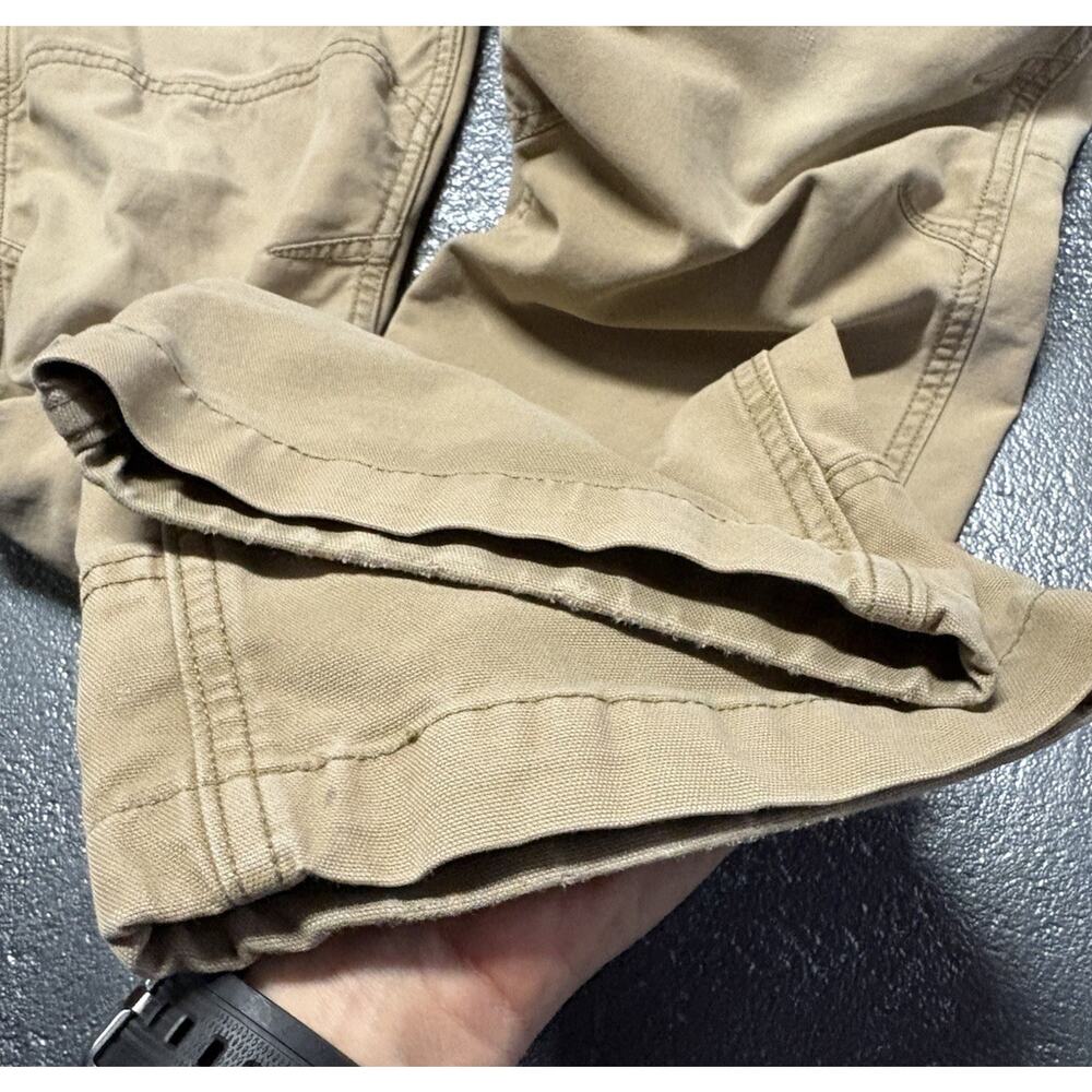 Carhartt Men’s Relaxed Fit Full Swing Pants 34x36 Lot 2 Brown & Gray Workwear - Picture 9 of 16